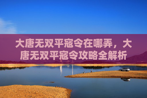 大唐无双平寇令在哪弄,大唐无双平寇令攻略全解析 大唐无双平寇令在哪弄,大唐无双平寇令攻略全解析