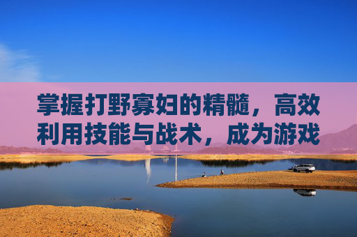 掌握打野寡妇的精髓,高效利用技能与战术,成为游戏中的主宰者 掌握打野寡妇的精髓,高效利用技能与战术,成为游戏中的主宰者