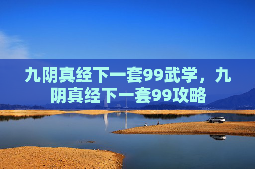 九阴真经下一套99武学，九阴真经下一套99攻略