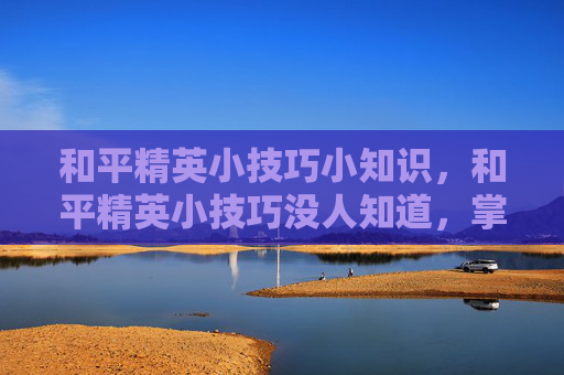 和平精英小技巧小知识，和平精英小技巧没人知道，掌握这些细节轻松提升生存与竞技表现