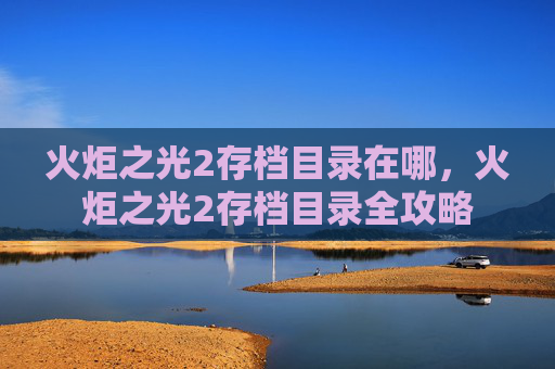 火炬之光2存档目录在哪,火炬之光2存档目录全攻略 火炬之光2存档目录在哪,火炬之光2存档目录全攻略