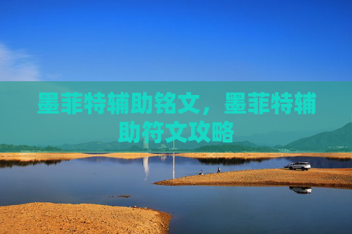 墨菲特辅助铭文，墨菲特辅助符文攻略
