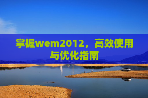 掌握wem2012，高效使用与优化指南
