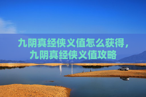 九阴真经侠义值怎么获得,九阴真经侠义值攻略 九阴真经侠义值怎么获得,九阴真经侠义值攻略