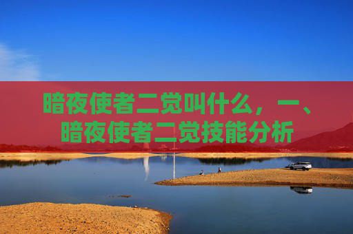 暗夜使者二觉叫什么，一、暗夜使者二觉技能分析