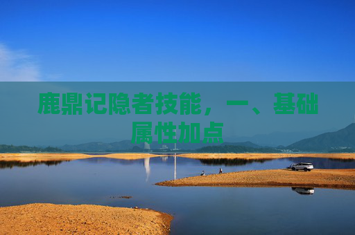 鹿鼎记隐者技能，一、基础属性加点