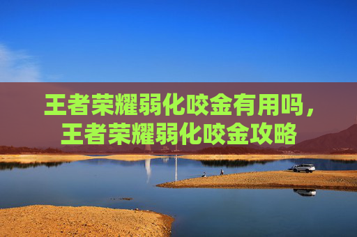 王者荣耀弱化咬金有用吗，王者荣耀弱化咬金攻略