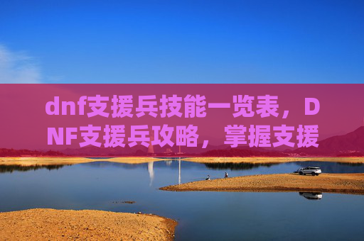 dnf支援兵技能一览表，DNF支援兵攻略，掌握支援兵的精髓，让你在战场上如鱼得水